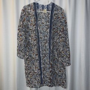 Floral shawl